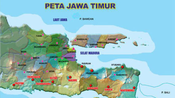 Peta Jawa Timur